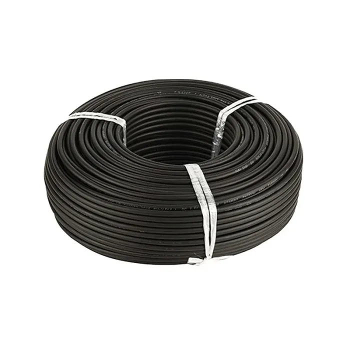 Câble photovoltaïque 1×6 mm² – noir – au mètre (touret)