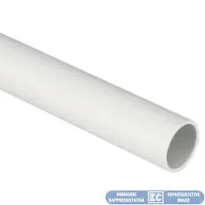 Tube rigide PVC 33211 Ø32 tulipé — longueur 3 m