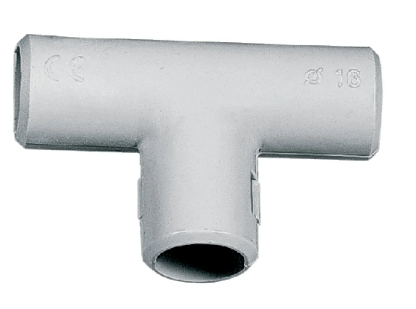 Dérivation en T IP40 Ø16 pour tube rigide