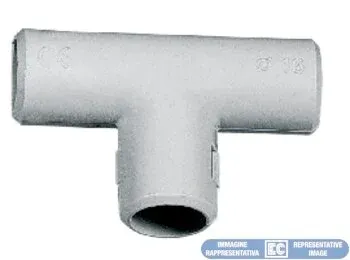 Dérivation en T IP40 Ø20 pour tube rigide