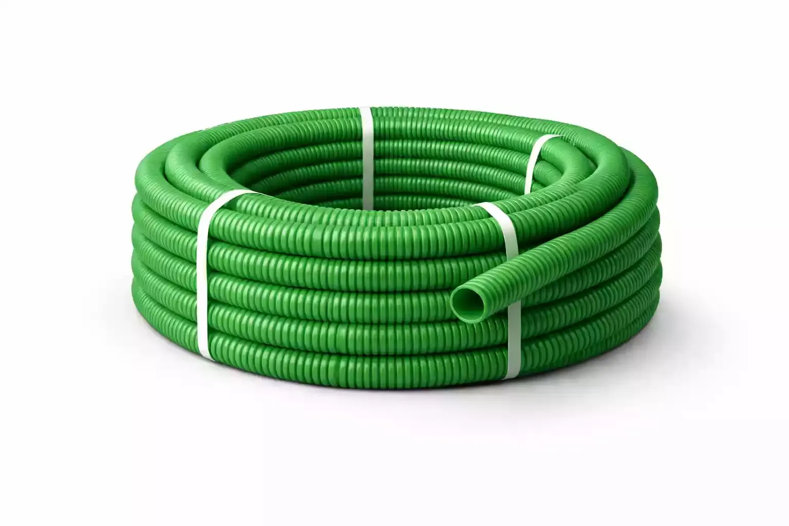 Gaine TPC Ø40 verte — couronne 50 m