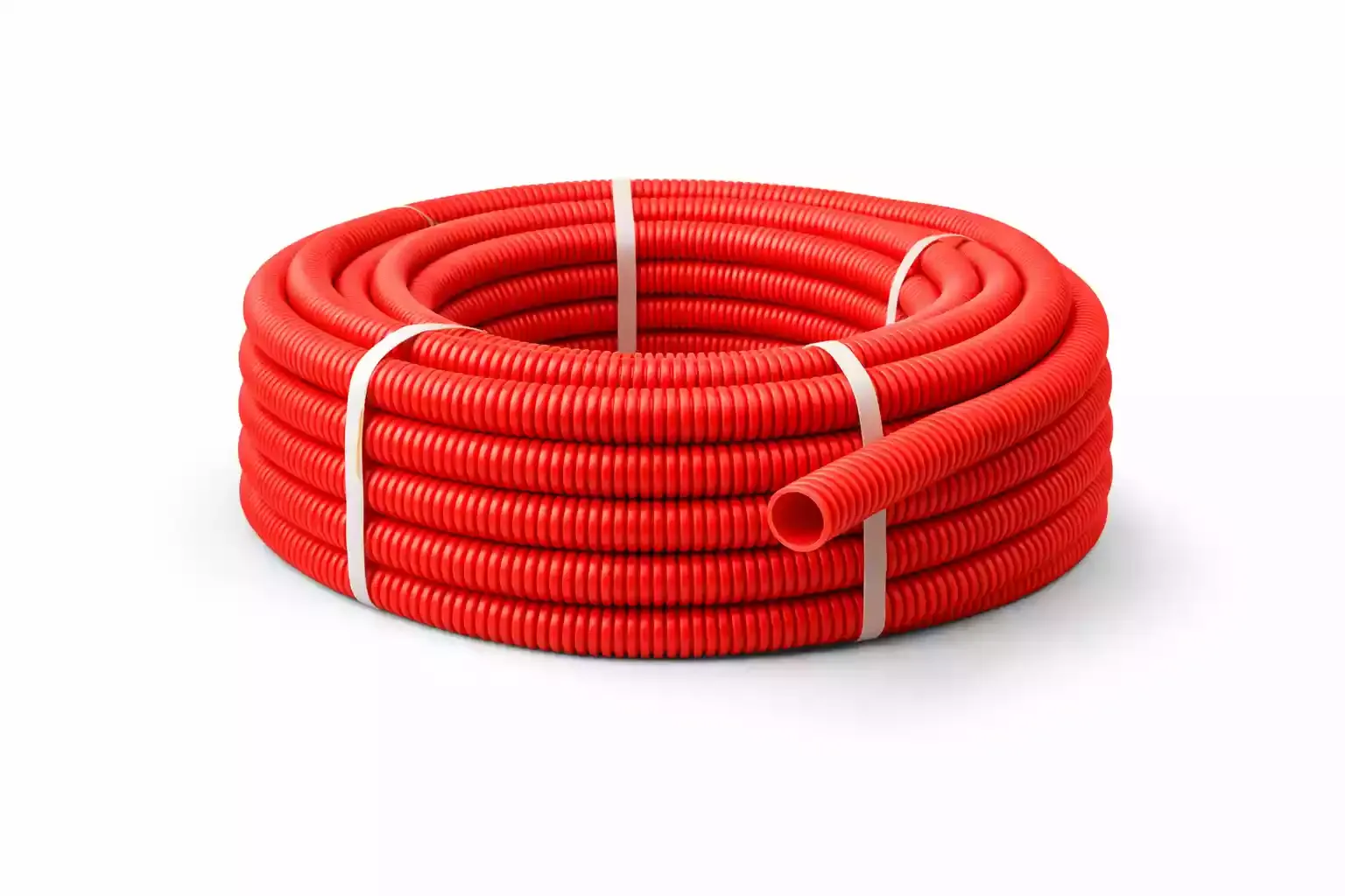 Gaine TPC Ø50 rouge — couronne 50 m