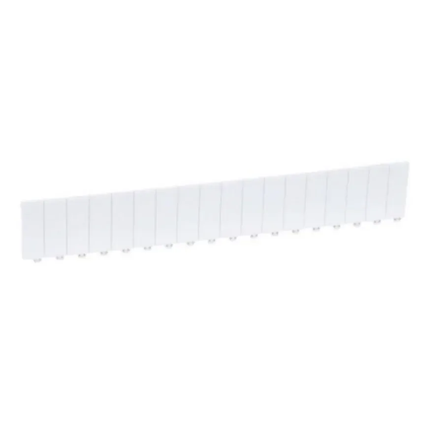 Obturateur modulaire 18 modules blanc (Drivia)