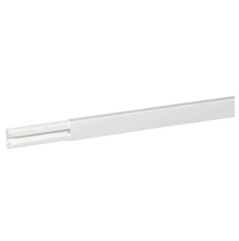 Moulure DLPplus 32×12,5 mm — 1 compartiment — L 2,1 m — blanc