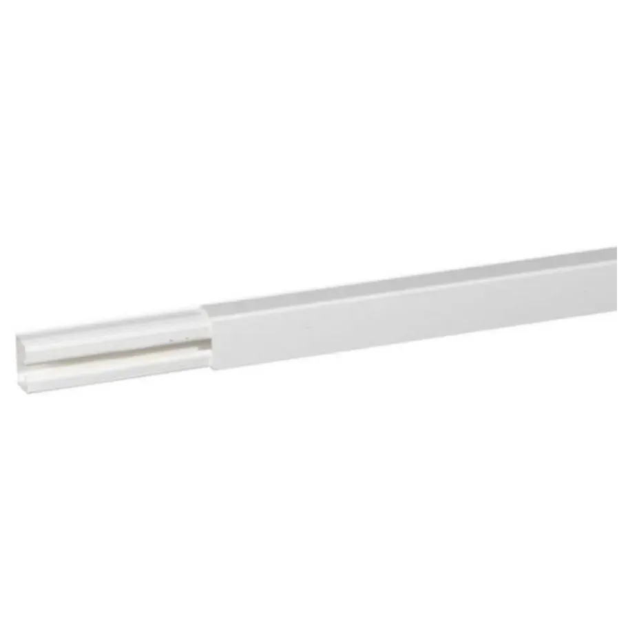 Moulure DLPplus 32×20 mm — 1 compartiment — L 2,1 m — blanc