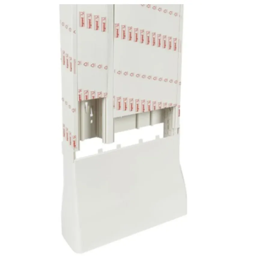 Goulotte GTL DRIVIA 18 Premium 65×355 mm — 2 couvercles — H 2,45 à 2,60 m