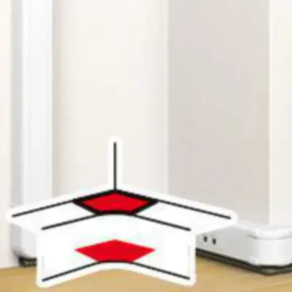 Angle intérieur 90° pour goulotte 50×105 (Mosaic) — blanc