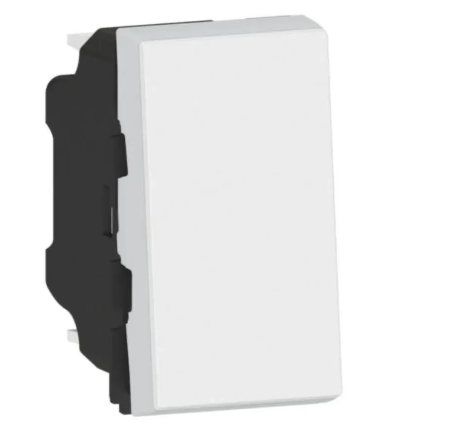 Interrupteur va‑et‑vient Easy‑LED — 1 module (Mosaic) — blanc