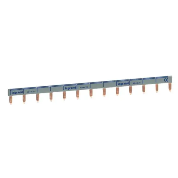 Peigne d’alimentation U+N — 13 modules — 1P — HX³