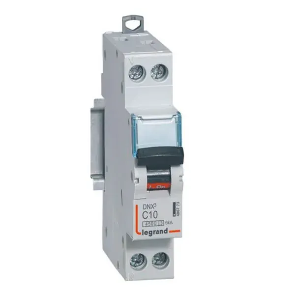 DNX³ 4500 — Disjoncteur 1P+N 10A 6 kA