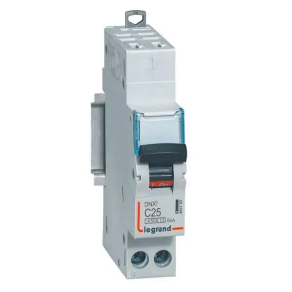 DNX³ 4500 — Disjoncteur 1P+N 25 A courbe C — connexion auto/vis