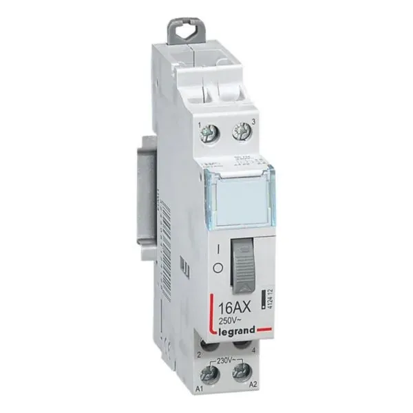 Télérupteur 2P 16 A bobine 230 V~ — 1 module