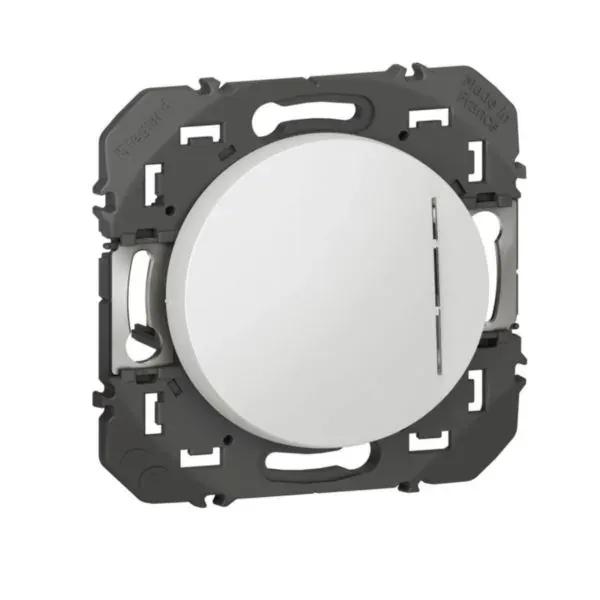 Poussoir lumineux 6 A 250 V~ (gamme Dooxie)