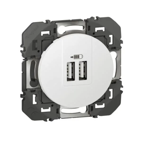 Double chargeur USB 3 A 15 W (gamme Dooxie)