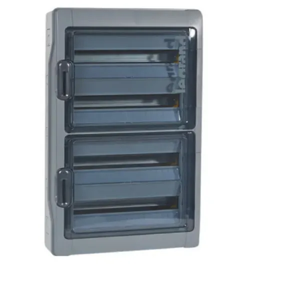 Coffret étanche Plexo³ 4×18 modules IP65 IK09