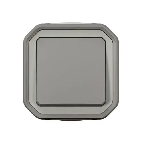 Interrupteur va‑et‑vient 10AX 250 V IP55 IK08 en saillie (gamme Plexo)