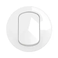 Enjoliveur IP44 (interrupteur / va‑et‑vient) blanc (gamme Céliane)