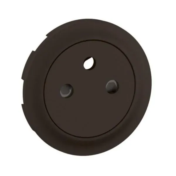 Enjoliveur pour prise 2P+T graphite (gamme Céliane)