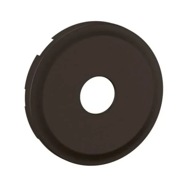 Enjoliveur prise TV type F graphite (gamme Céliane)