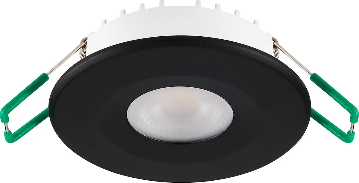 Collerette noire pour START Spot (non PIR) — Ø86 mm