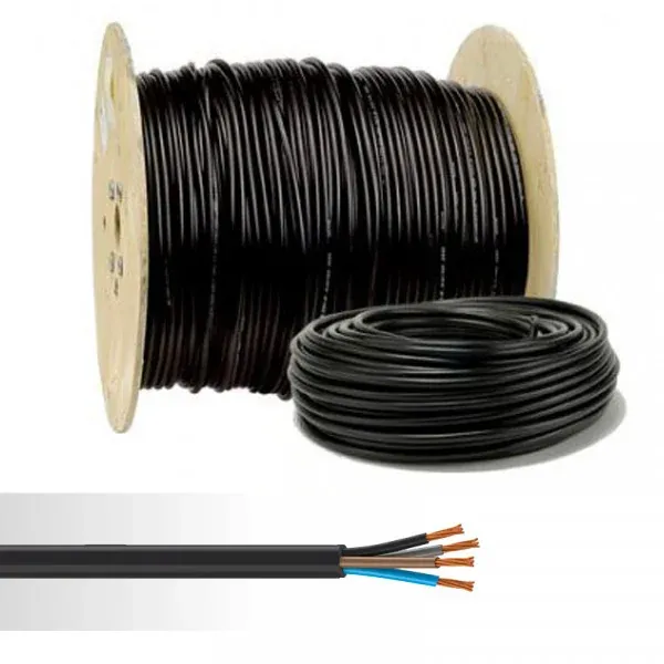 Câble rigide U‑1000 R2V 4×35 — Touret de 500m