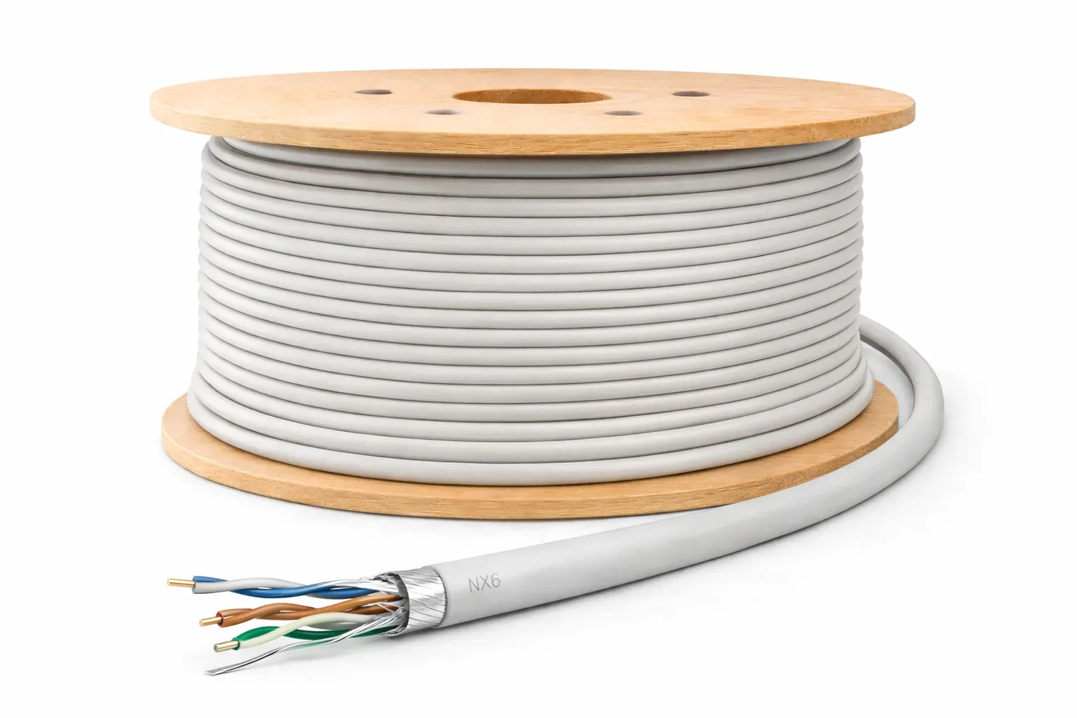 Câble réseau F/UTP Cat5 4 paires