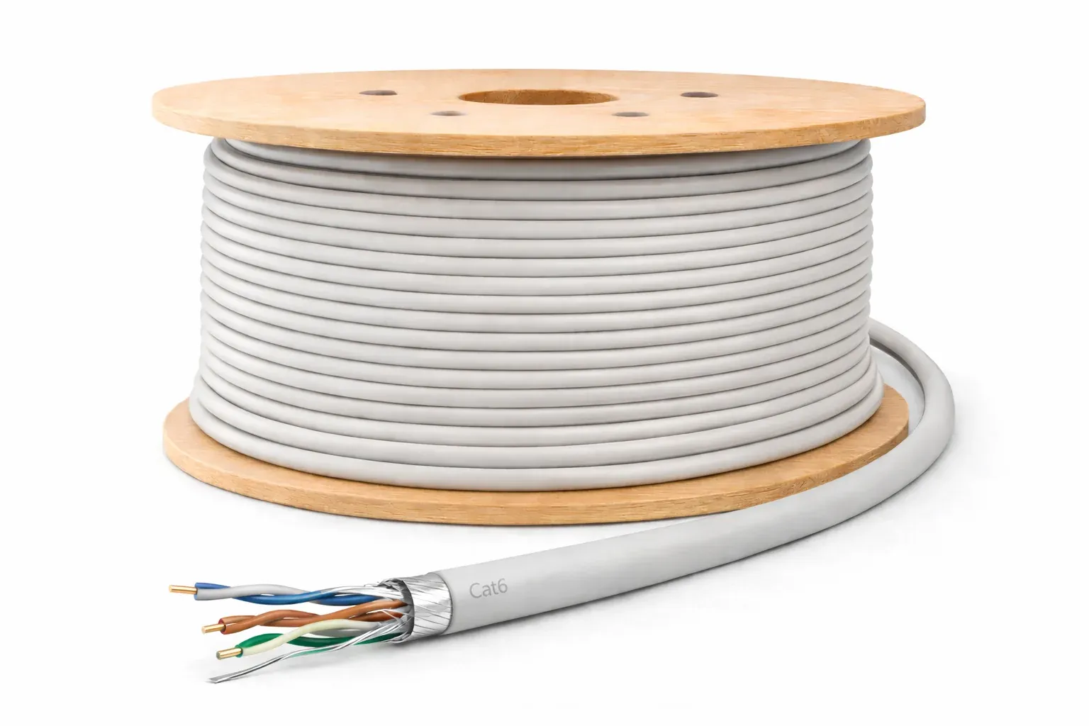 Câble réseau F/UTP Cat6A 4 paires 